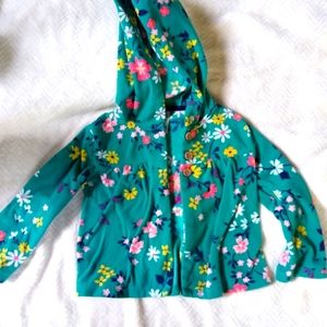 Lightweight fleece coat.